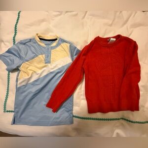 Sweater and Tennis Shirt